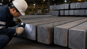 Steel Billet Surface Defects Inspection Before Rolling